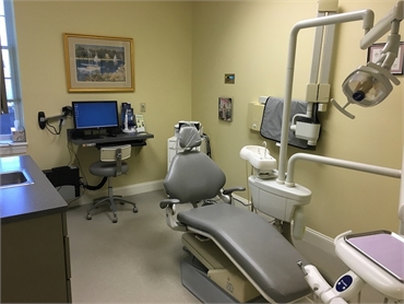 Advanced equipment and dental chair at Freeman Dental Associates Cohasset