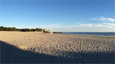 Sandy Beach at 10 minutes drive to the north of Cohasset dentist Freeman Dental Associates