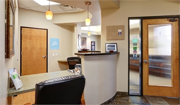 Patient desk at Sonoran Vista Dentistry Gilbert AZ