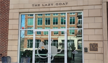 The Lazy Goat at 12 minutes drive to the west of Meyer Cosmetic and General Dentistry