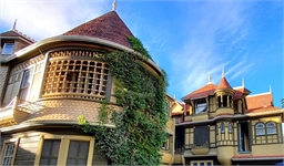 Winchester Mystery House at 13 minutes drive to the west of AZ Dental - San Jose