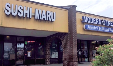 Sushi Maru at 7 minutes drive to the north of Smile 360 Implant and Family Dentistry Riverview FL