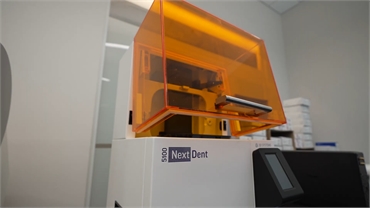 NextDent 5100  3D Printer at Smile 360 Implant and Family Dentistry for dental implants crowns and o