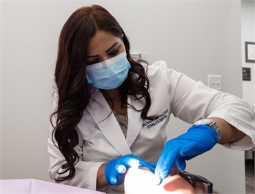 Comprehensive dental exam by McKinney dentist Dr. Jaiswal at Starlite Dental