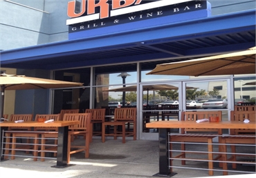 Urban Grill and Wine Bar at 12 minutes drive to the northeast of Lake Forest CA dentist Pankaj R. Na