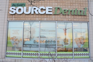 Exterior view of Oshawa dentist Dr. Gold's Source Dental