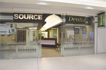 Front view Dr. Gold's Source Dental Oshawa Centre