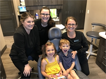 Kids feel totally at home with our dental hygienist team at Best Impression Dental Medical Lake