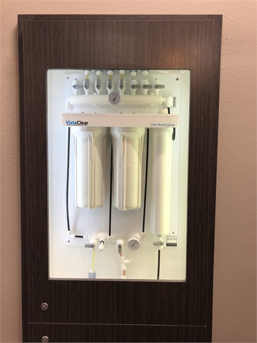 Vistaclear purification system at Best Impression Dental Dr. Alicia G. Burton DDS where hygiene and 