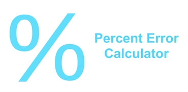 Percent Error Calculator
