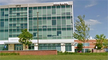 Five Guys HQ at 9 minutes drive to the south of Lorton dentist Lorton Town Dental