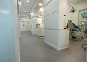 Hallway and operatories at Lorton dentist Lorton Town Dental