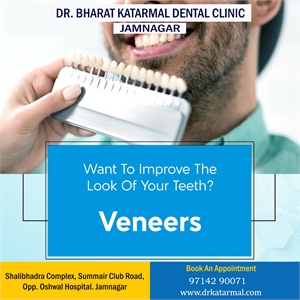 best cosmetic dentist at Jamnagar Dr. Bharat Katarmal