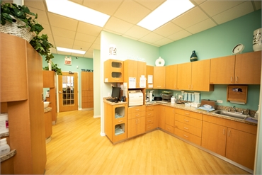 Dental lab at denture specialist Advanced Dentistry at Morton Grove