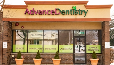 Front view of Advanced Dentistry at Morton Grove