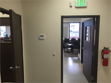 Lobby doorway at Comfort Dental Kids - Centennial