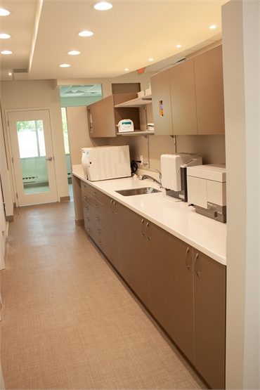 Sterilization section at Premier Arts Dental