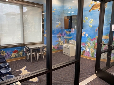 Kids area at Sealy Kids Dentistry