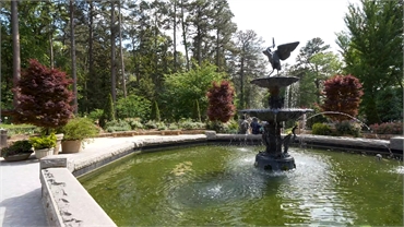 Sarah P. Duke Gardens at 12 minutes drive to the northeast of O2 Dental Group of Durham