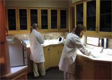 Sterilization area of The Gorman Center for Fine Dentistry North Oaks dentist