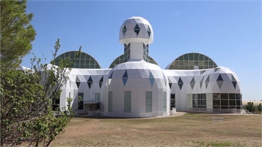 Biosphere 2 at 16 minutes drive to the north of Tucson dentist Creative Smiles Dentistry