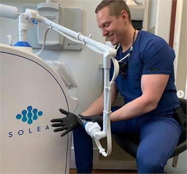 Kelowna dentist using pain free needle free Solea laser system at Kelowna Dental Centre