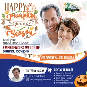 We Always Fall For Smiles. This Pumpkin Spice Season, Protect Your Teeth From Hot Drinks. Happy Pumpkin Spice Season!