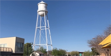 Water Tower Plaza  at just 6 minutes drive to the east of Gilbert dentist Oasis Family Dentistry