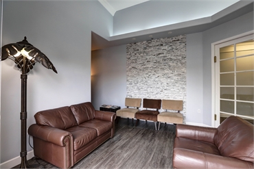 Waiting area at Oasis Family Dentistry