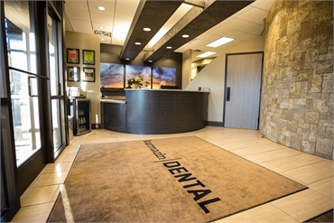 Office interior design of Sioux Falls dentist Karmazin Dental