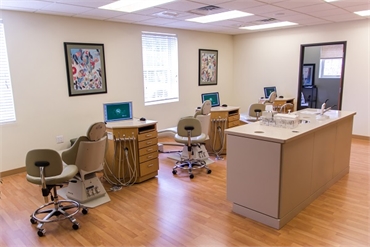 Chatham Orthodontics office interior at Chatham NJ