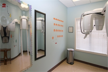 CBCT scan machine room Austin orthodontist and pediatric dentist Smiles of Austin