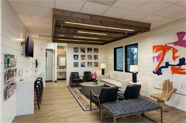 Waiting area at Dripping Springs orthodontist Smiles of Dripping Springs