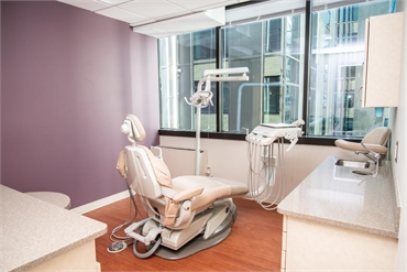 Dental treatment area at Advanced Periodontics of Washington