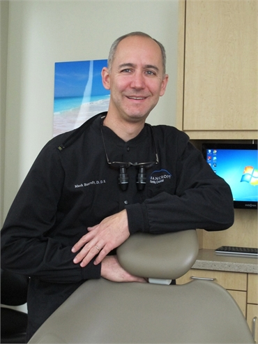Dental braces specialist Dr Mark Bancroft at his family dentistry office in Aurora IL 60506
