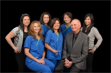 Dr. Reeves and his team of dental hygienists
