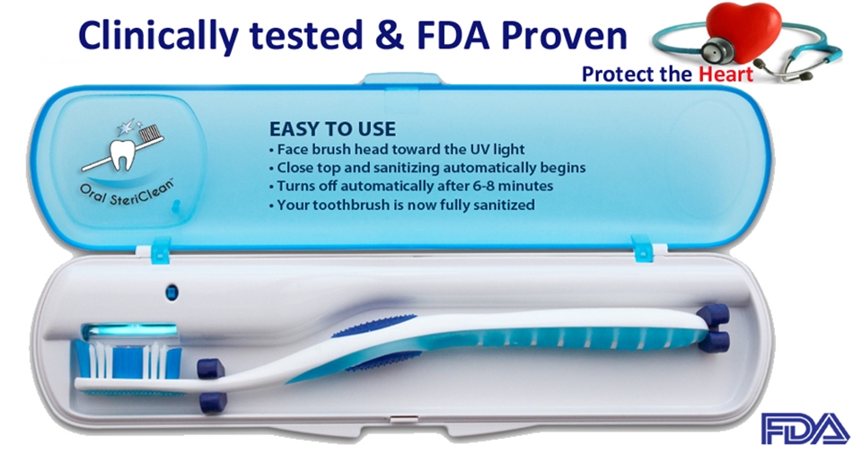 Travel UV Toothbrush Sanitizer